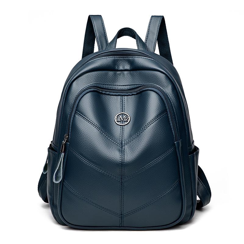 

Women s bag 2025 new mother bag Korean version shoulder bag simple middle-aged women s messenger bag trendy printed handbag синий