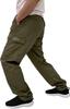 Outdoor Products Herrkläder TC Weather Mesh-fodrade Klätterbyxor med Cargo-fickor, Khaki, Storlek L, 42