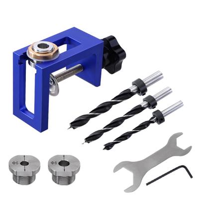 Gabarit de montage perforé pour panneau de porte d'armoire, chevilles, guide de perçage, localisateur, clip d'installation, perçage vertical