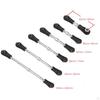 4 Pcs Upgraded Metal RC Car Adjustable Handlebar Levers for HSP HPI Vehicles Spare Parts with Screw