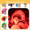 Wig Mohawk Colorful Cockscomb Headpiece Crest Headwear Party Prop Accessory