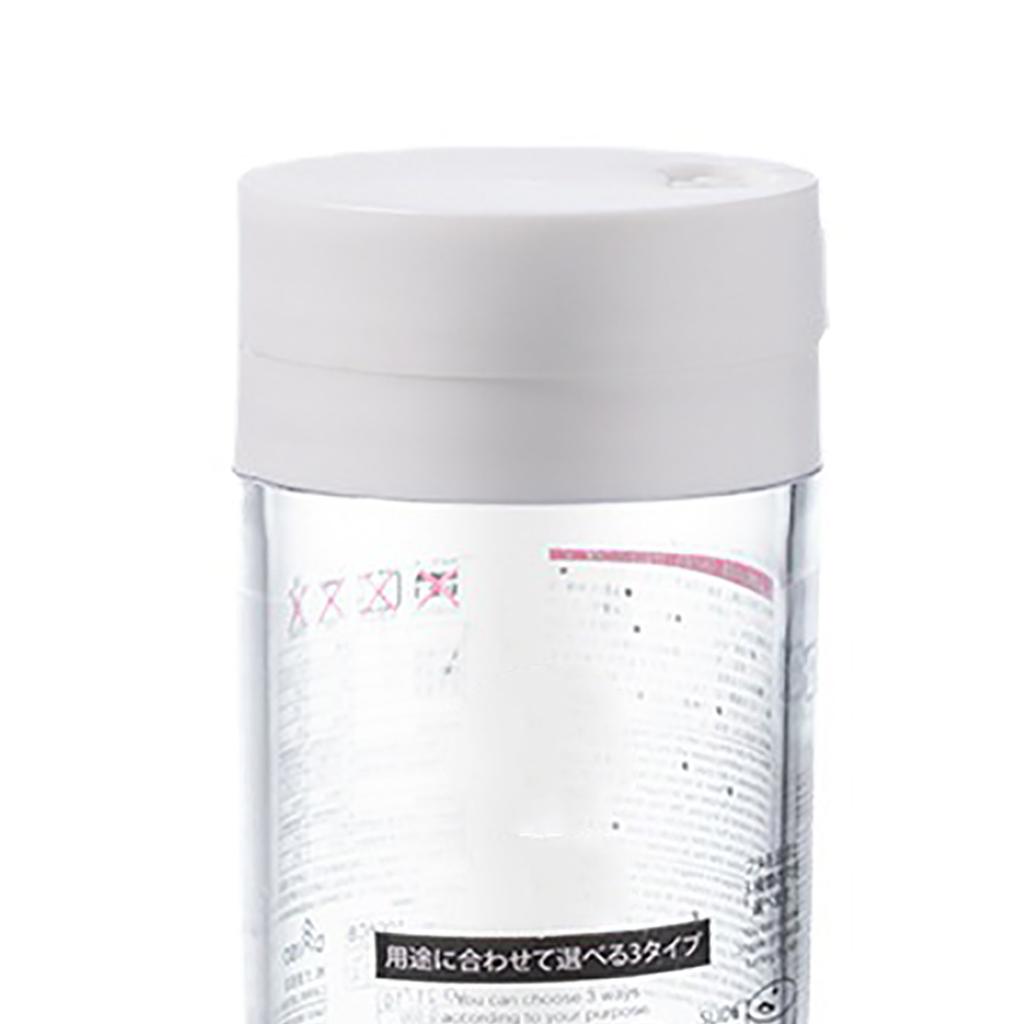 Spice Jar Plastic Seasoning Bottle Container Sugar Shaker Dispenser for Storing Spice Seasoning Powd