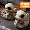 Resin Skeleton Duck Creative Halloween Decoration Prop Easy To Use Halloween Ornament  Home Decor