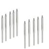 Autoclavabla Dental Mouth Mirror Handle Oral Stainless Steel Extension Handle Oral Health Care Clean Dentistry Tools