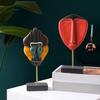 Creative Abstract Face Model Statue Office Desk Art Ornaments Livingrooms Bedroom Dinning Table Centerpieces Decorat