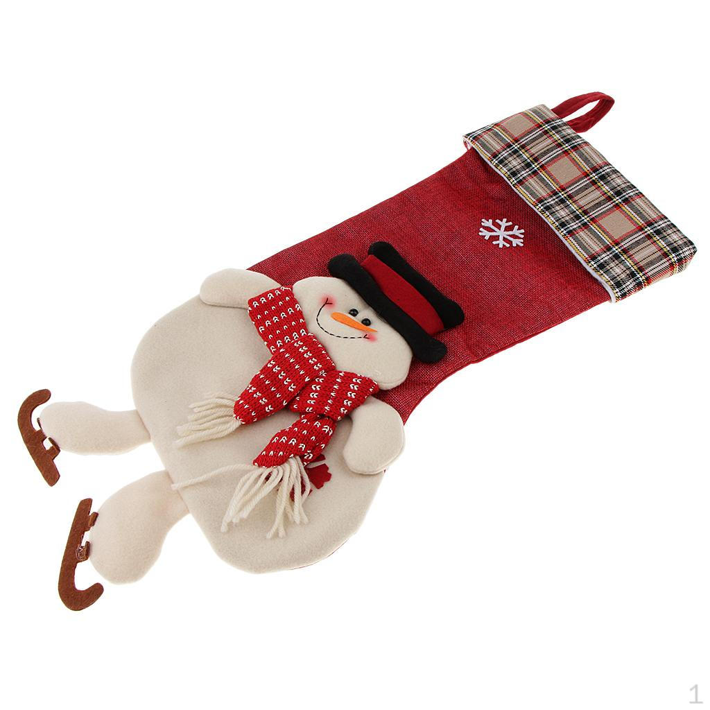 Year Christmas Stocking Sock Gift ing Ornament 02