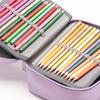 High Capacity Pen Case Multifunctional Pen Pouches 72 Slots Colored Pencil Bag With 2 Removable Sleeves Portable Pen Bag
