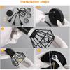 Ceiling Light 3Heads Black Color Modern Lights for Home for  Bedroom Living Room Decorative Lighting LED Chandelier Lamp