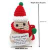 Handmade  Doll with Card - Positive Energy Funny Ornament, Christmas Birthday Gift for Home Room Decoration
