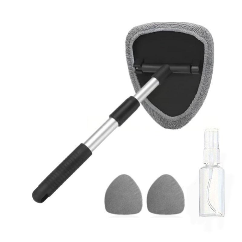 Telescopic Car Windshield Cleaning and Defogging Brush Set