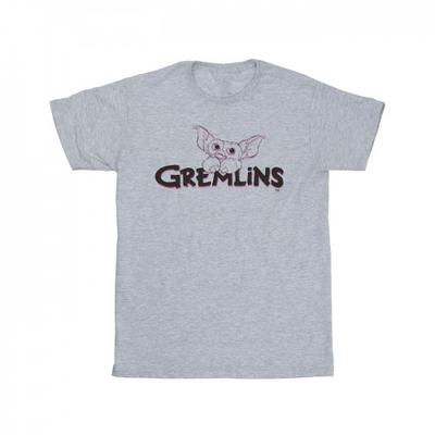 The Gremlins Boys Logo Line T-Shirt