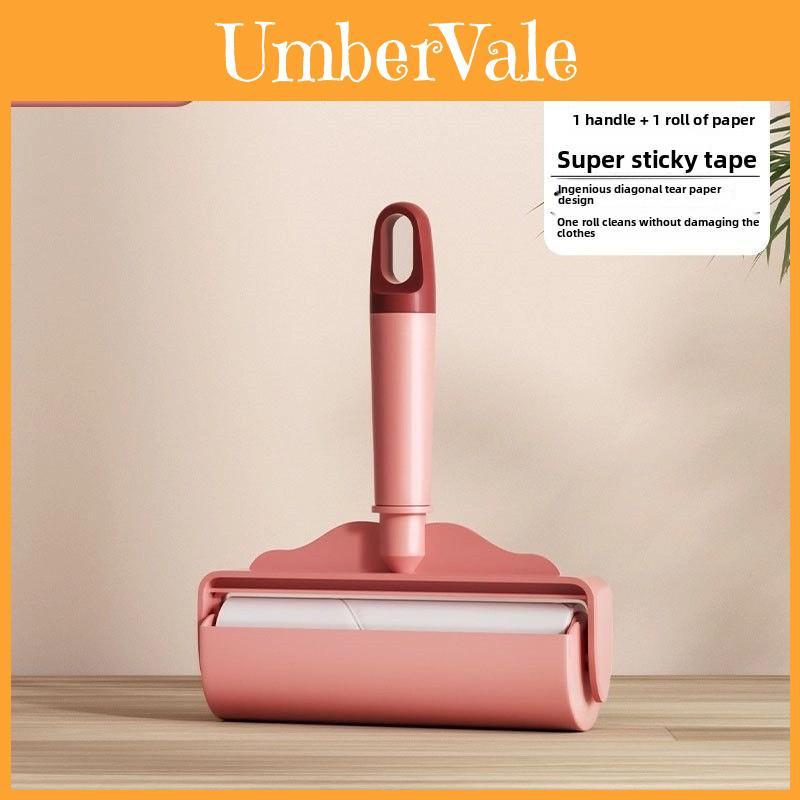 Plastic Lint Roller With Removable Sheets For Pet Hair And Fur Removal On Furniture And Clothes