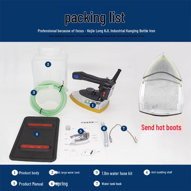 Professional High-Power Steam Electric Iron for Industrial & Home Use