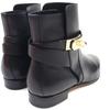 Hermes Short Boots Neo Kelly Buckle Black Leather Women 37 Used