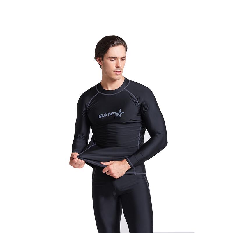 Men s Quick-Dry Sun Protection Long Leg Competition Swim Trunks