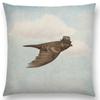Sofa Throw Pillow Cover Home Decor Cute Little Ghost Sailing Whale Ocean Diver Print Cushion