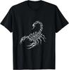 Cyber Sigilism Scorpion Y2K Grunge Tribal Graphic Tee T-Shirt