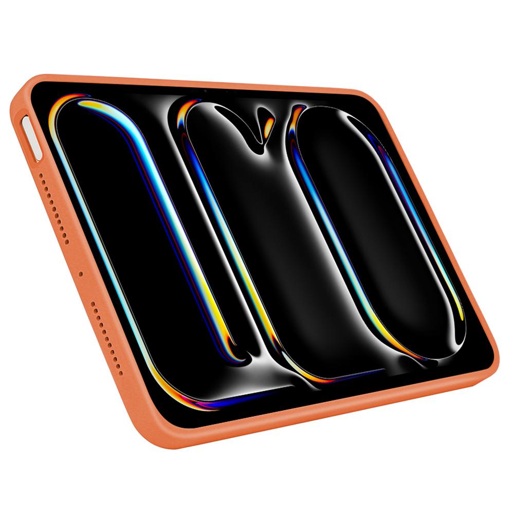 For iPad Pro 13 (2025)/13 (2024) Liquid Silicone Case Scratch-Resistant Protective Tablet Shell
