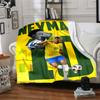 1pc Neymar18 Blanket, Gift, for Men and Women, Soft Blanket, Good for Sofa Bed Couch Travel, Lightweight Flannel Blanket