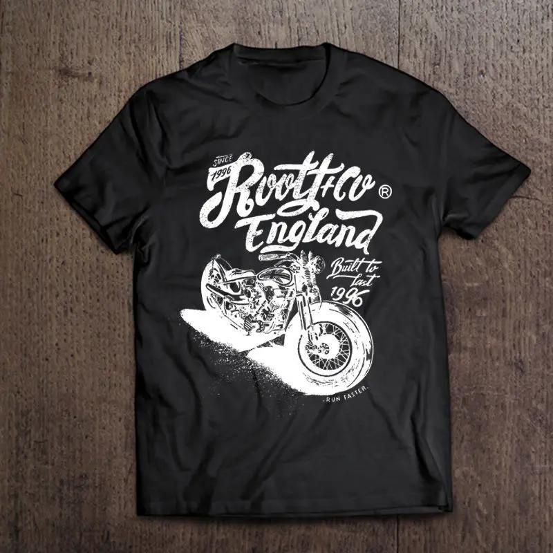 Summer Pure Cotton American Retro Short Sleeved T-shirt for Men's Short Ins Outerwear Printed Half Sleeved Round Neck Casual Top