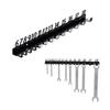 Wall Mounted Wrench Organizer Rack with Numbered Hooks Tool Storage Holder for Home Garage Workshop Tool Hanging and Easy Access