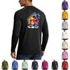 Men's Long Sleeve Outdoor Shirt UPF50 Plus Sun Protection Breathable Loose Fit Quick Dry Lightweight Fabric Summer Casual Top