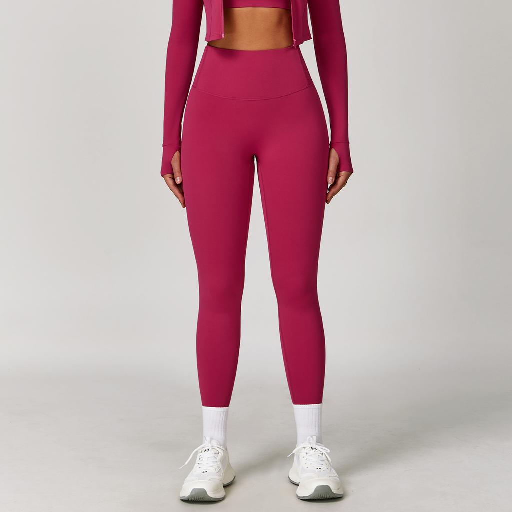 New Running Naked Speed Drying Fitness Pants, Breathable And Tight Fit, High Waist And Hip Lifting Yoga Pants For Women