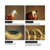 5V COB LED Strip Light with Button Switch USB High Brightness 320 LEDs/m Flexible Tape for TV Backlight Bedroom Room Decor