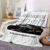 Custom Name Racing Theme Printed Blanket - Perfect for Couch, Bed, Travel & Outdoor Use | Machine Washable, Cozy & Durable.
