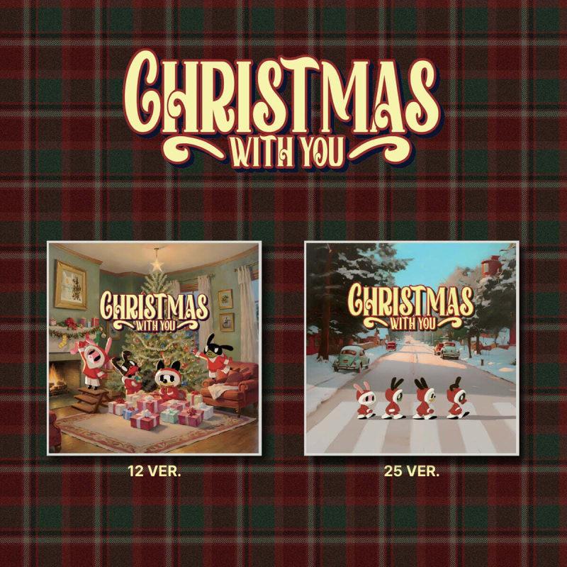 

Bang Yong Guk & Jung Dae Hyun & Yoo Young Jae & Moon Jong Up - Christmas Special Album : Christmas With You [Random Delivery of 2 Types]