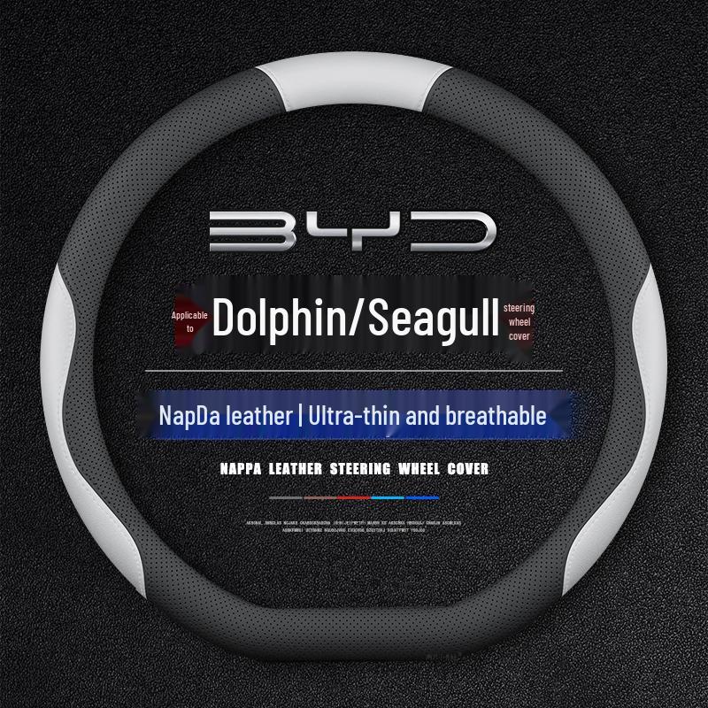 Steering Wheel & Grip Covers for BYD Seagull/Dolphin Models 2023-2025 - All Seasons