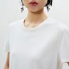 LESS 2025 Summer Round Neck Short Sleeve T-Shirt