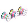HENGJIA PE Braided Fishing Line, 4-Strand, 300M, 5-Color, 10m/Color Intervals