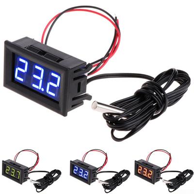 Practical Thermometer Aquarium Car DC Gauge Meter Panel