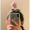 1pc Women'S Cute Charming Peach Plush Hair Hoop Women'S Face Washing Non-Slip Soft Hair Band