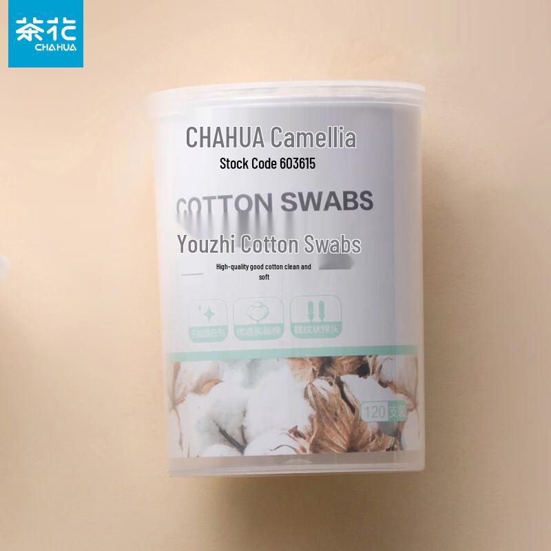 CHAHUA Spiral Double-Head Cotton Swabs