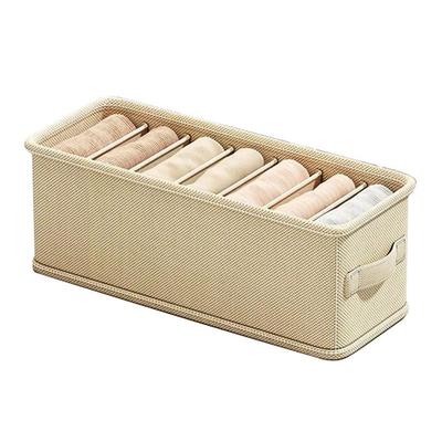 Underwear Storage Box Compartment Home Collapsible Nylon Organizing Dormitory Storage Panties Sock Organizer Breathable Mesh Bag