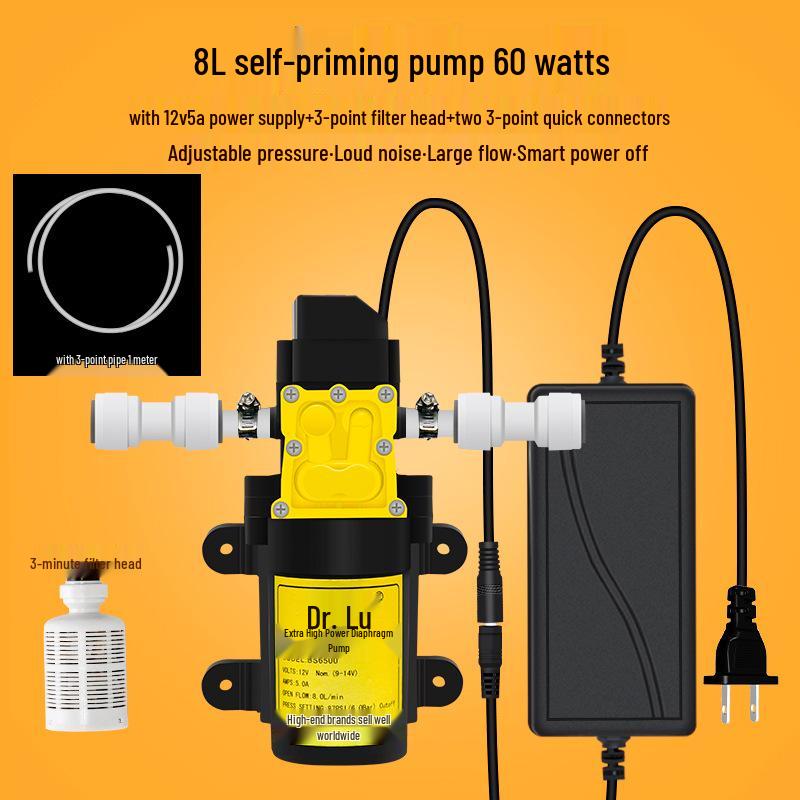 Automatic Self-Priming Water Pump Booster & Purifier System