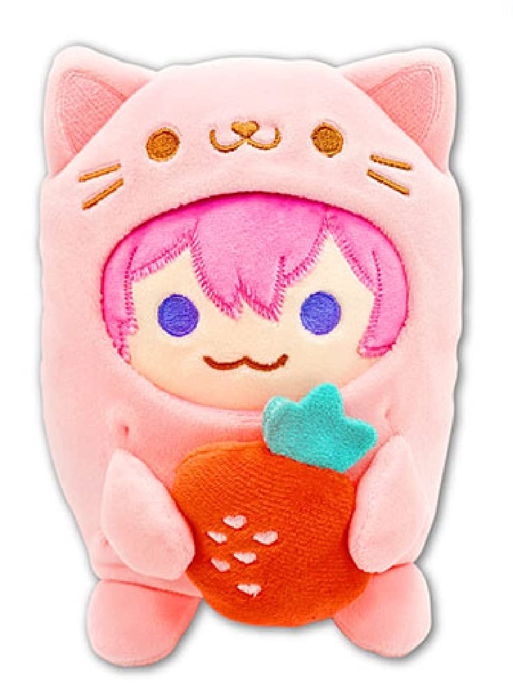 Strawberry Mochimochi Animal Plush Toy Satomi