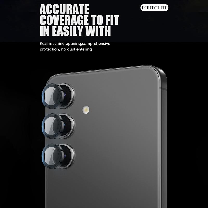 X-LEVEL AR Spotlight Series For Samsung Galaxy S23/S23+ Camera Lens Protector Set Night Shooting Mode