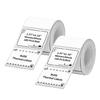 2Roll Thermals Label Paper 40x30mm 360 Labels Each Strong Adhesion for Barcodes Labeling
