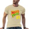 Mello Yello Cole Trickle 51 Koszulka z Vintage Logo Letnie Topy Koreańska Moda Koszulki Ciężkie Dla Unisex