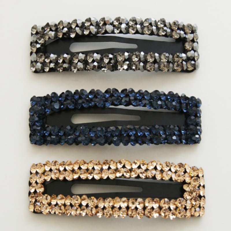 

J.Lauren Cubic Rectangular Point Line Hair Clip H01141 pitch