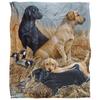 JQ Licensing Jg-Jp Silky Labrador Hunting Supersoft Blanket