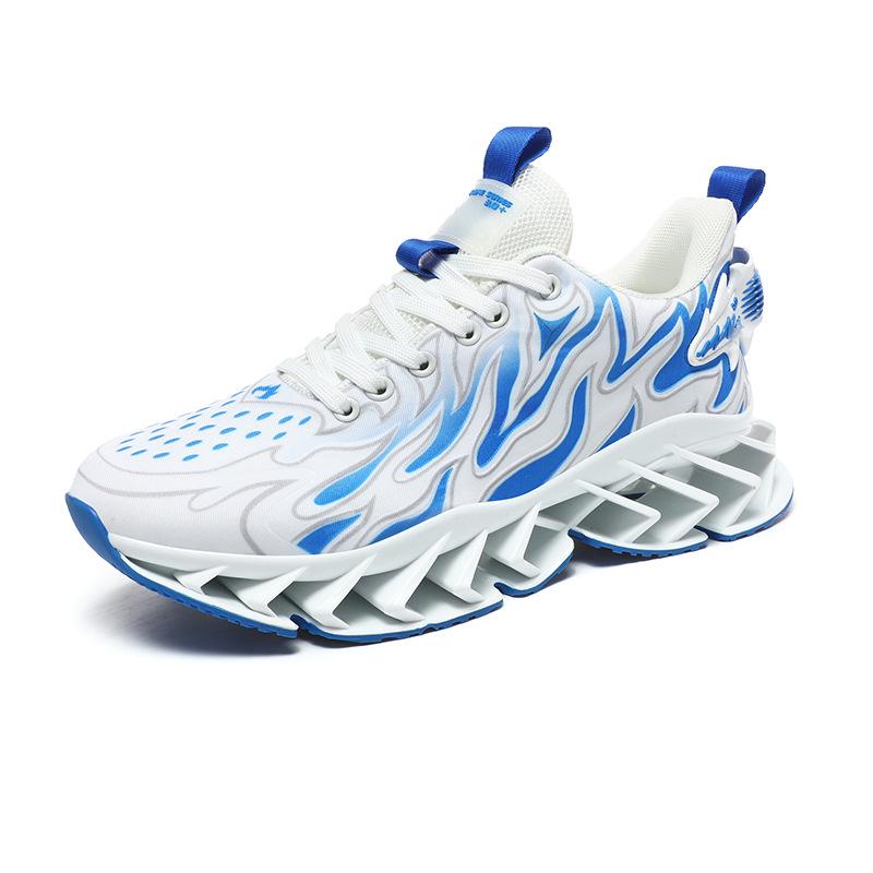 

Men s shoes spring and autumn new large size casual sports shoes men s trendy thick-soled wear-resistant blade running shoes men s 39