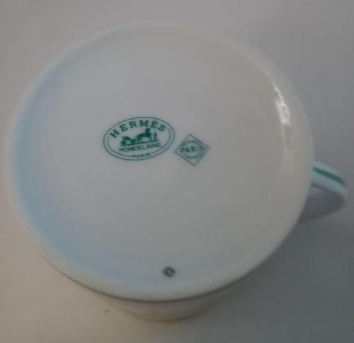 HERMES Paris Toucans Mug Cup Tableware 3.15 x 3.74 inch Japan Box Authentic