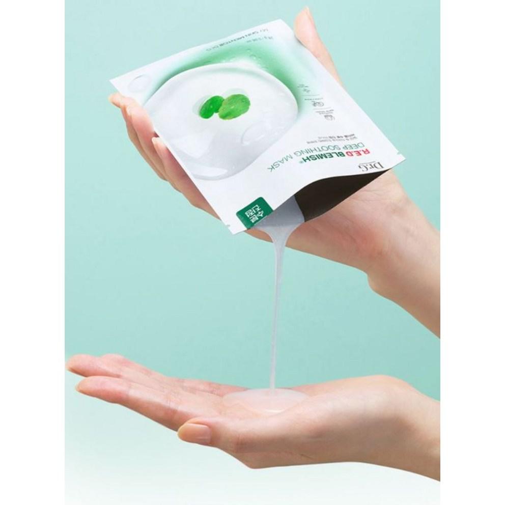 Dr.G Red Blemish Tief beruhigende Maske 280g, 10 Blatt