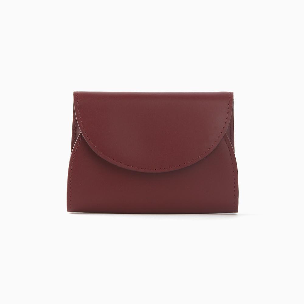 Salrang Reims W022 Cover R Pocket Wallet Burgundy