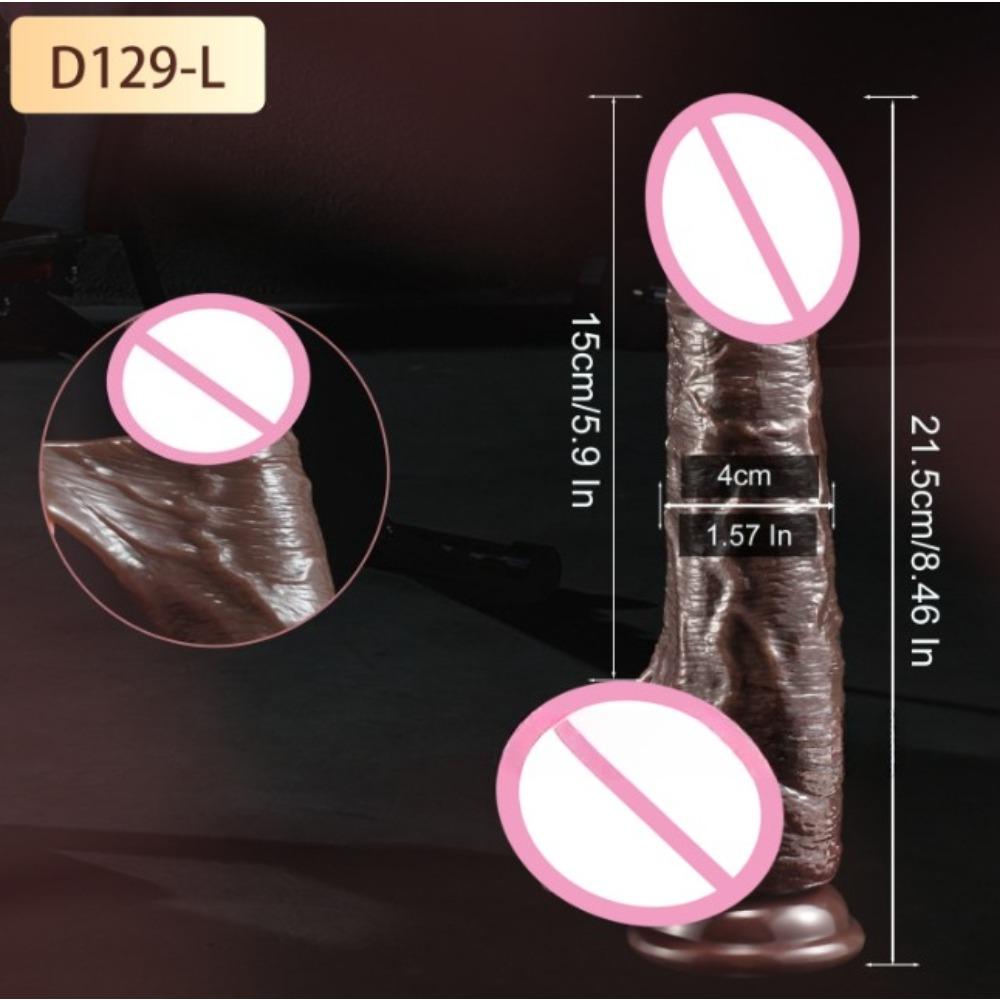 Realistic Sliding Foreskin Dildo for Women Testicles Penis sexy adult Strapon Dildos Masturbator Big Dick Anal plug 18+ Sex Toys