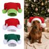 Knitted Fabric Christmas Beanie Hat Stretchy Fit Holiday Knit Cap  Christmas Party